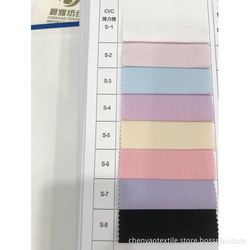 T/C Stretch Plain Fabric